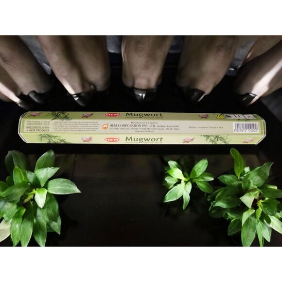 HEM Mugwort Incense Sticks Witchy Aromatherapy Meditation Ritual - Picture 7 of 8